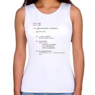 Regata Feminina Baby Python Code - Foca na Moda