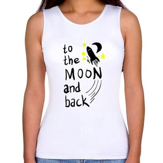 Regata Feminina To the moon and back - Foca na Moda