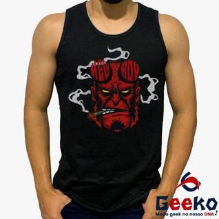 Regata Hellboy 100% Algodão Geeko