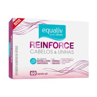 Reinforce Cabelos e Unhas Equaliv 60 Cápsulas