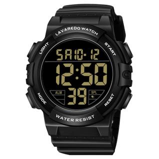 Relógio Bomieux Digital Sport à prova d'água de 50 mm com rosto grande
