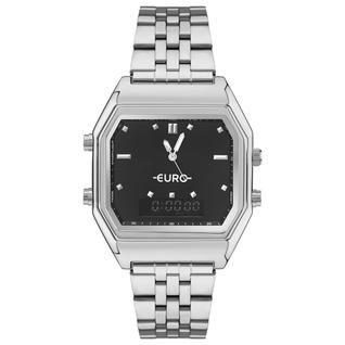 Relógio Euro Feminino Fashion Fit Sporty Prata - EUBJ3718AE/4K