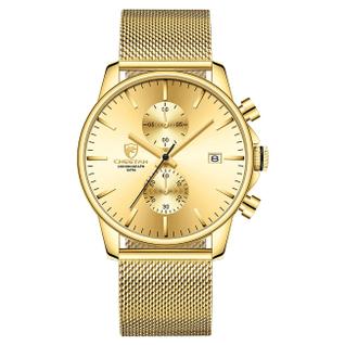 Relógio GOLDEN HOUR Fashion Sleek Minimalist para homens