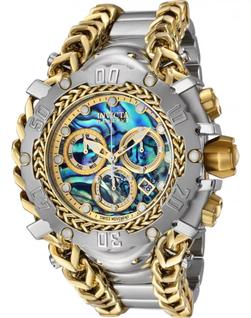 Relógio Invcta Gladiador Prat/dour CONFIRA C/ Nota Completo