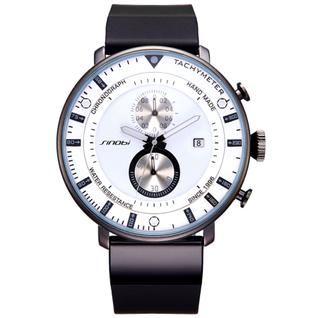 Relógio Masculino de Quartzo Multifuncional Design Luxuoso Moda Casual A Prova D'água