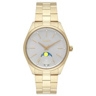Relógio Orient Feminino Dourado Fase da Lua Original Prova dÁgua FGSSM074 S1KX