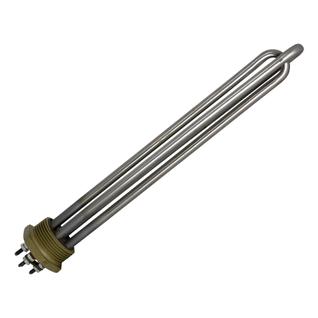Resistência p/ Reservatório de Água 4000W em Inox 220V Rosca de 1 e 1/4"