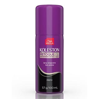 Retoque Raiz Capilar KOLESTON Instantâneo Preto 100ml