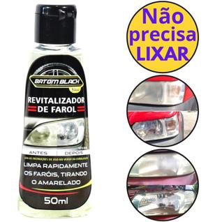 Revitalizador De Farol Carro Tira Amarelado Não Precisa Lixar