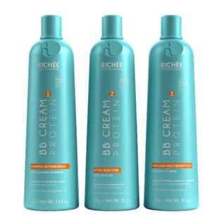 Richée Liso BB Cream Escova Progressiva (3 x 1 Litro)