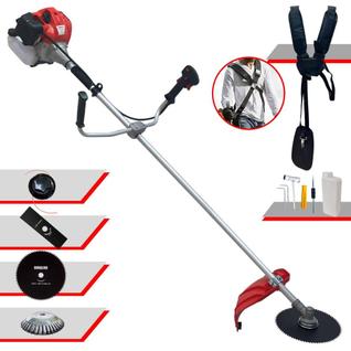 Roçadeira Profissional Multifunções Anmax CG520-P À Gasolina 52cc 2,2HP de Potência Alta R