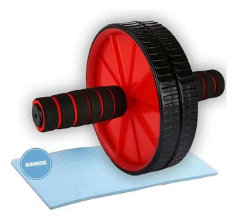 Roda Abdominal para Treino Funcional e Academia Fortaleça o Abdômen com Exercícios em Casa