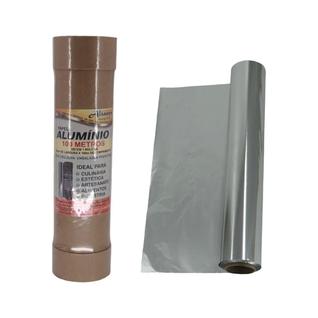 Rolo de papel alumínio 30cm 100m de comprimento para mechas luzes assados alimentos