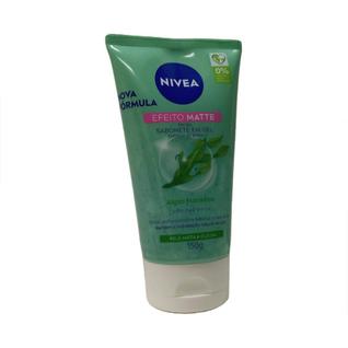 SABONETE FACIAL NIVEA GEL CONTROLE BRILHO 150G - Limpeza Profunda e Hidratação