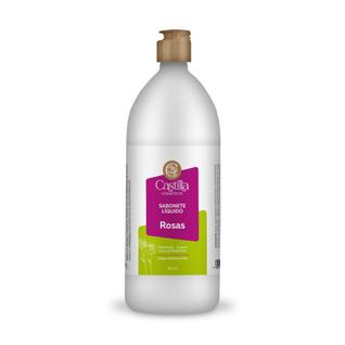 Sabonete Líquido Rosas Castilla 1L Vegano Glicerinado Para Corpo e Mãos  Sem Parabenos e H