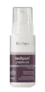 Sabonete Peeling Clareador Tech Peel Premium 160ml - Vita Derm