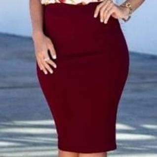 Saia evangelica social midi lapis várias cores e tamanhos plus size