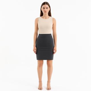 Saia Lápis Social Evangélica Moda Secretária Feminina Social Casual