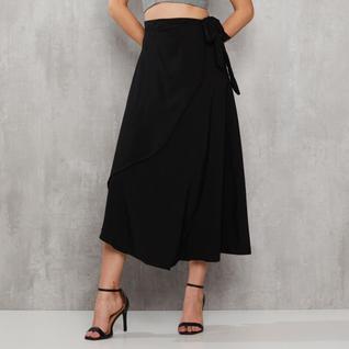 Saia Longa Envelope Transpassada Festa Verão Ou Inverno