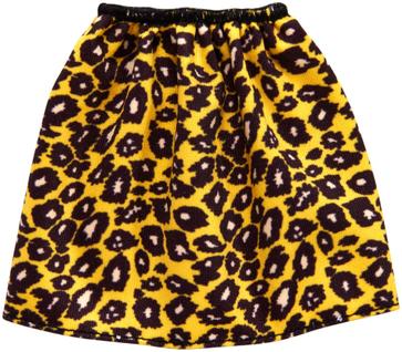 Saia moderna Barbie Fashions 6 Cheetah Print para boneca