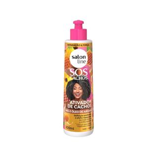 Salon Line Ativador de Cachos Mel e Óleo de Argan 300ml