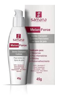 Samana Creme Clareador da Pele Dermo Melan Force 45g