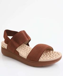 Sandália Feminina Flatform Tiras Modare Marrom-18213