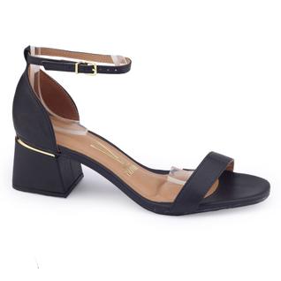 Sandália Feminina Vizzano 6428.104 salto baixo 4,5cm bloco