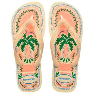 Sandália Havaianas Top Summer Vibes Creme Tamanho 37/38 1 Par