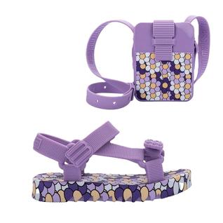 Sandália Infantil Mini Melissa Baby Playtime Discover C/ Bolsa Feminino