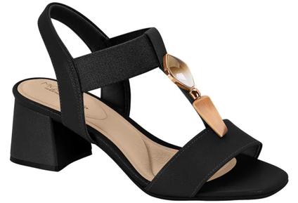 Sandália Modare Social Napa Floather De Pedraria Salta Baixo Super Confortável Fem 7172.11