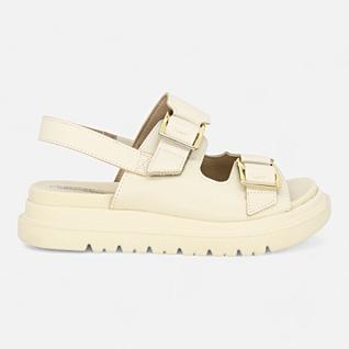 Sandalia Modare Ultraconforto Plataforma Feminina Fivelas -