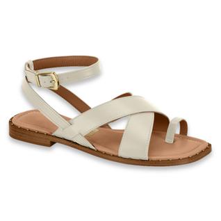 Sandalia Rasteira Feminina Vizzano Em Tiras Chiq Ref: 6463.107