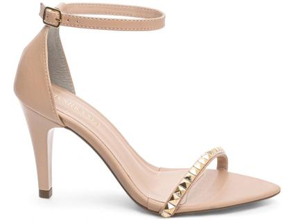 Sandália Salto Alto Fino Stiletto 9 cm Feminina Elegante