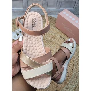 Sandália Verde Caramelo Modare Ultra Conforto Moda Feminina