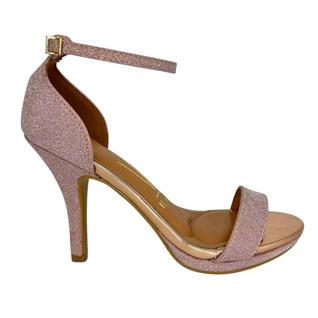 Sandália Vizzano Feminino Ouro Rosado com Tira no Tornozelo