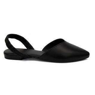 Sapatilha Beira Rio 4134.446 Casual Bico Fino Elastico Mule Feminina