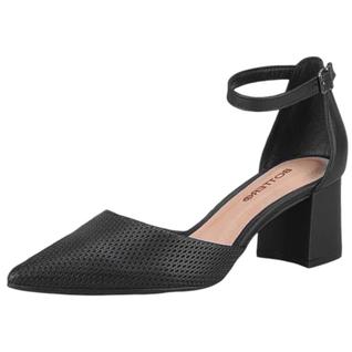 Sapato Feminino Salto Bloco Conforto Elegante Bottero