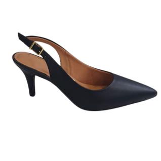Sapato Feminino Scarpin Slingback Salto Medio Fino Vizzano 39