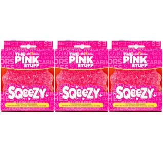 Scrubber Sponge Stardrops The Pink Stuff Sqeezy Miracle, pacote com 3