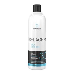 Selagem 3D Brilho Gloss Semi Definitiva Sem Formol 350ml Anti Frizz Redução de Volume e Al