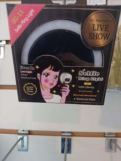 Selfie ring light
