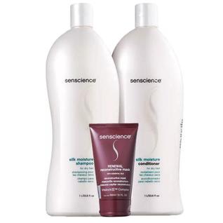 Senscience Silk Moisture Duo 1L e Renewal Mask 150ml
