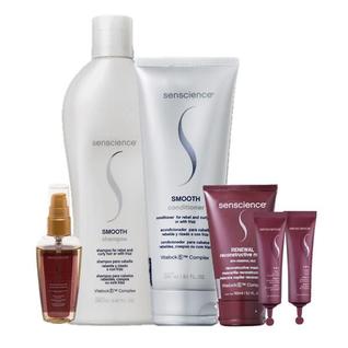 Senscience Smooth Home Care Duo Renewal Mask 150ml CPR Tratamento Reconstrutor 2x25ml e Tr
