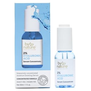 Sérum By Nature 2% de ácido hialurônico para rosto e pescoço 30mL