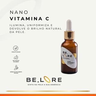 Sérum com vitamina C nanoencapsulada, vitamina E, retinol e ácido hialurônico. Ilumina, pr