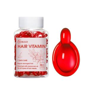 Sérum de tratamento capilar com óleo de abacate, óleo de argan, óleo marroquino, óleo de c