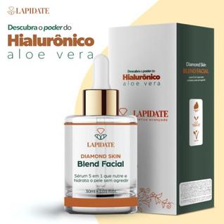 Serum Diamond Skin 5 em 1: Anti-idade com Aloe Vera e ÁcidoHialurônico