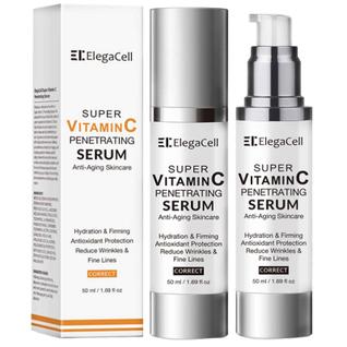 Sérum ElegaCell Super C Advanced Anti-Aging para mulheres acima de 70 anos