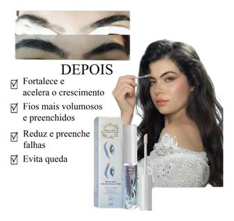 Serum Para Cílios E Sobrancelha Auxilia No Fortalecimento De Novos Fios 5ml